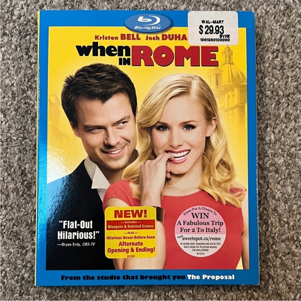 When in Rome Blu-ray